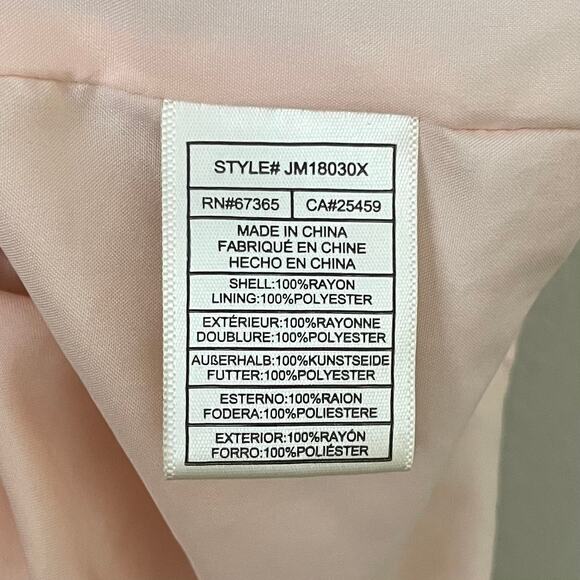 Betsey Johnson Dress Womens Large Pink Strawberry Fruit Print Maxi Cottagecore - Picture 11 of 12